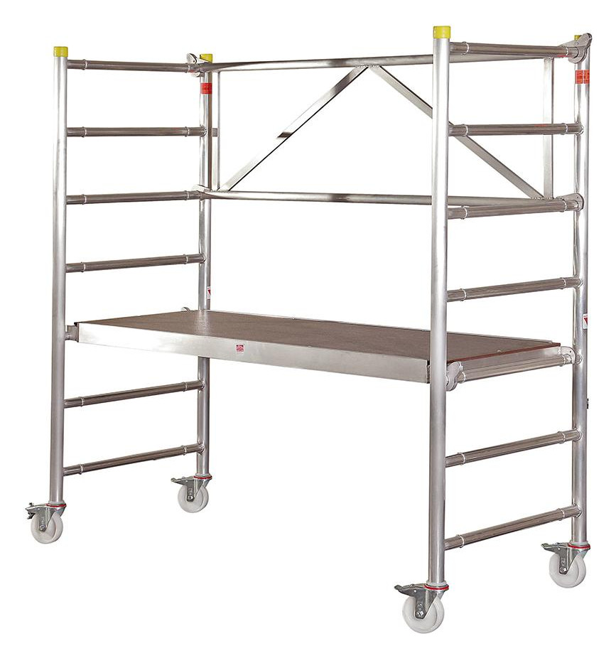 Bild Alu-Rollgerüst Typ Boy 1 Länge 1,80m, Br eite 0,79m - müba-0