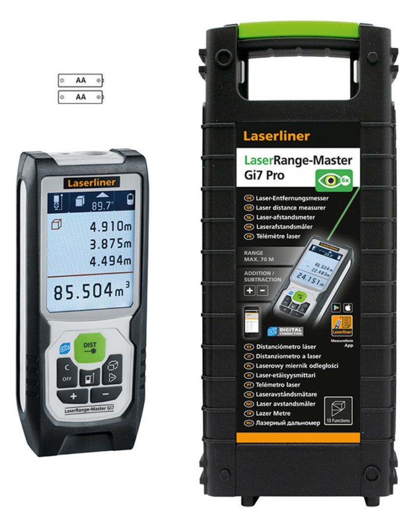 Bild Laser-Entfernungsmesser LaserRange-Maste r Gi7 Pro Laserliner-1