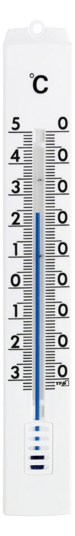 Bild Innen-Außen Thermometer Kunststoff ,weiß - TFA Dostmann-0