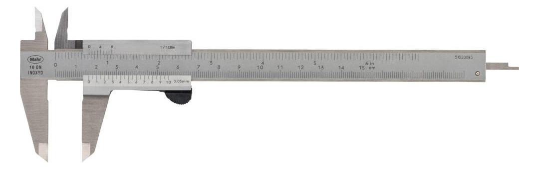 Bild Taschenmessschieber 4100600 150mm 0,05mm MAHR-0