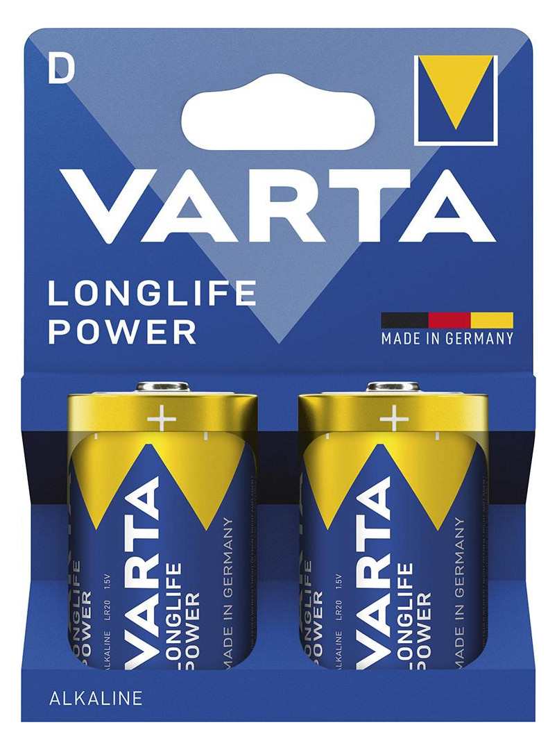 Bild Batterie LONGLIFE Power Mono D/LR 20 2er Blister - VARTA-0
