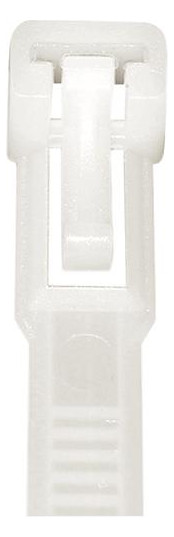 Bild Kabelbinder Nylon natur 280x7,5mm a100St ück lösbar SapiSelco - S SAPISELCO-1