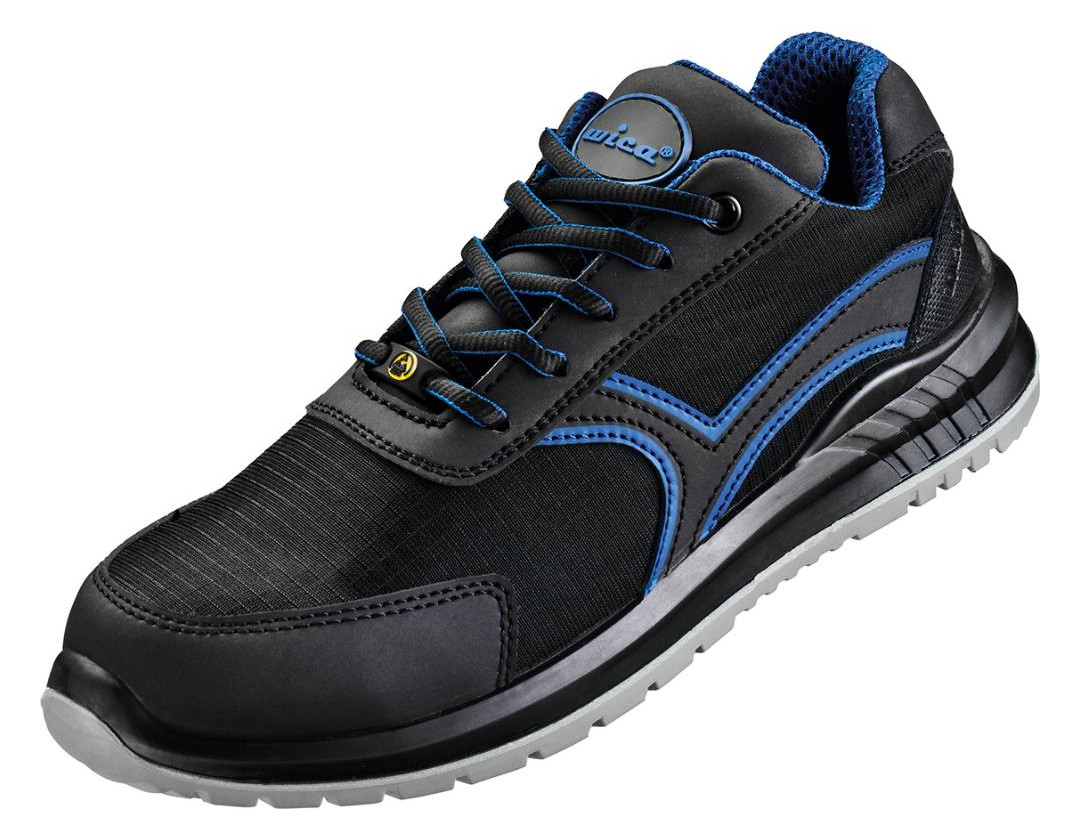 Bild Halbschuh GOEHREN NUOVO Schwarz/blau, S1 P SR ESD Gr. 37 Wica-1