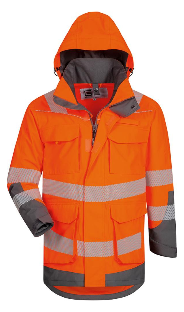 Bild Warnschutzparka Herwin orange/grau Gr. 3X L - n.a.-0