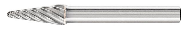Bild Frässtift HM Rundkegelform 0820 INOX 6mm 8x20mm Pferd-0