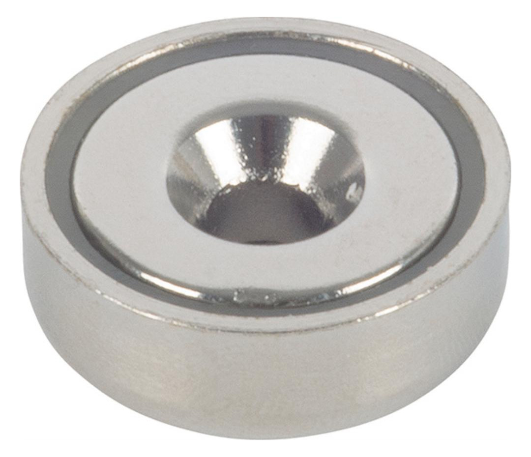 Bild Topfmagnet Neo.Ø20, H6,9,m.Senkb. Ø4,5 I nhalt: 1 - suki-0