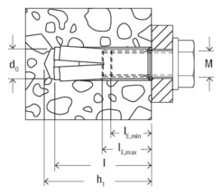 Bild Einschlaganker EA M 12 N D, zn Stahl,zn,Länge: 50mm,Bohr-Ø: 16mm - fischer-2
