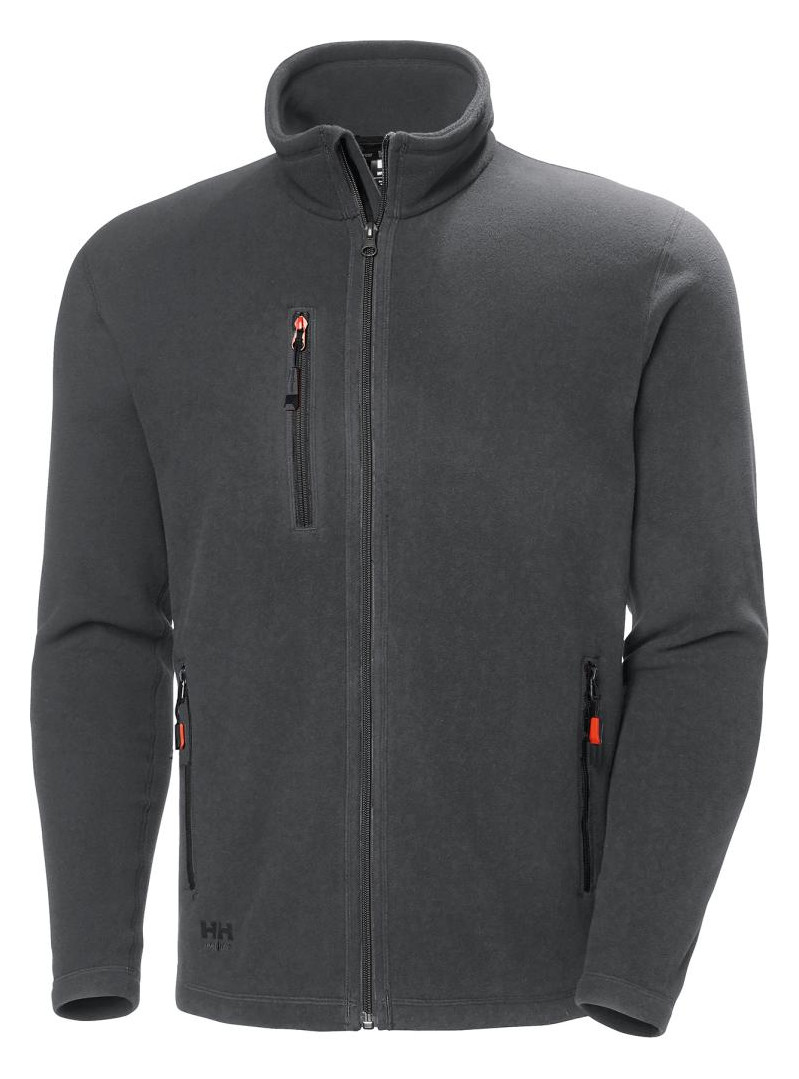 Bild Jacke Oxford, Fleece, Gr. M, grau - Helly Hansen-0