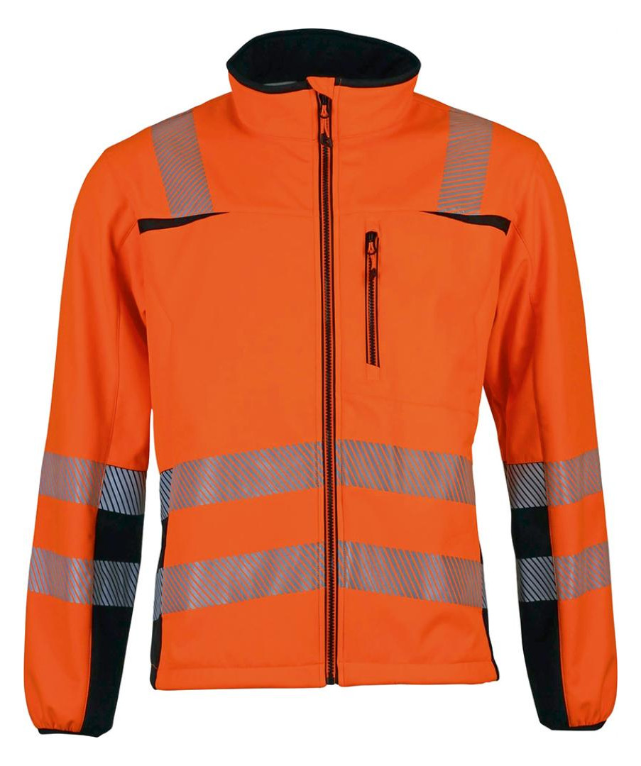 Bild Softshelljacke, Gr. S orange/schwarz Gr. S - n.a.-0