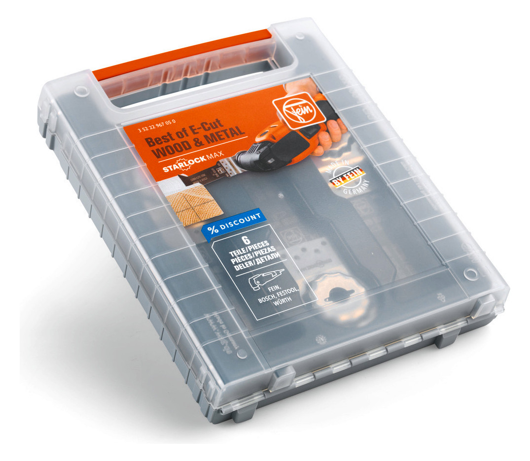Best of E-Cut StarlockMax WOOD & METAL, Aufnahme SLM - Fein - 2