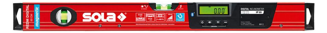 Bild Digitale Wasserwaage REDM 60 digital mit Magnet Sola-0
