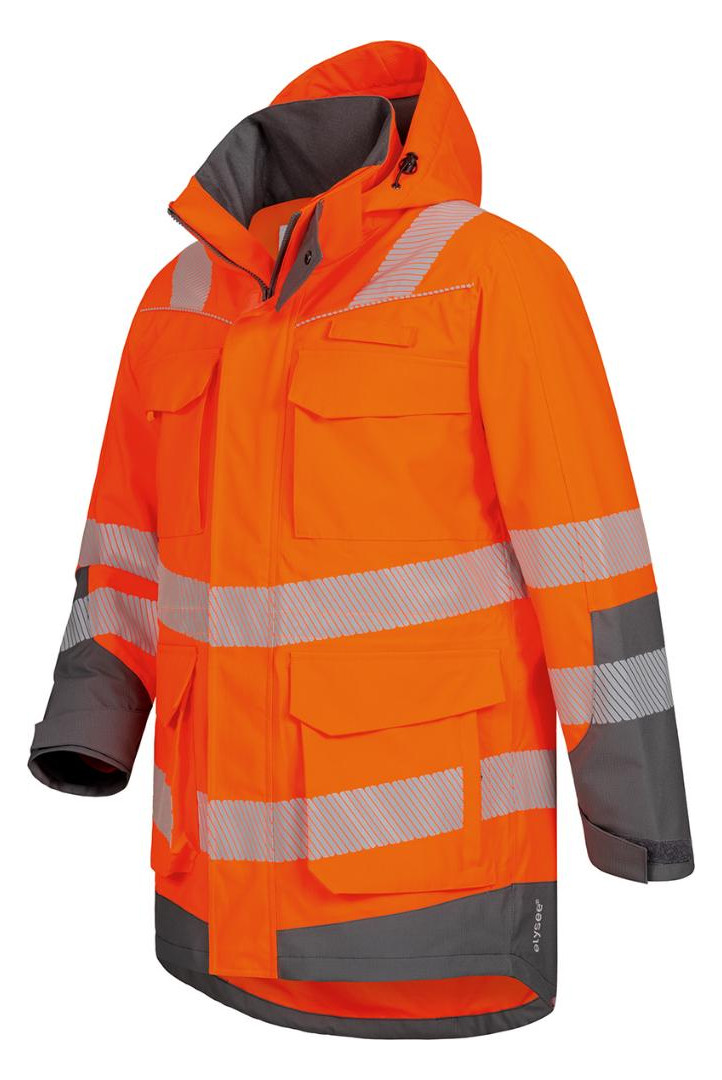 Bild Warnschutzparka Herwin orange/grau Gr. 3X L - n.a.-3