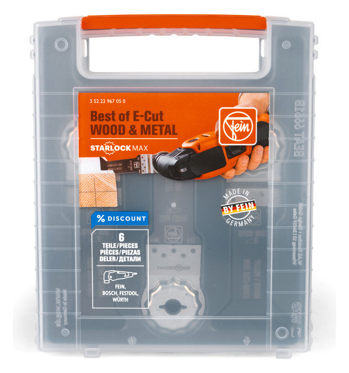 Best of E-Cut StarlockMax WOOD & METAL, Aufnahme SLM - Fein - 3