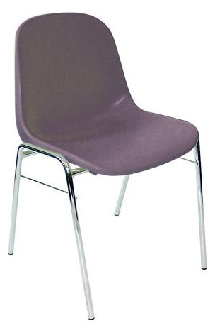Bild Schalenstuhl BETA chrom/anthrazit-1