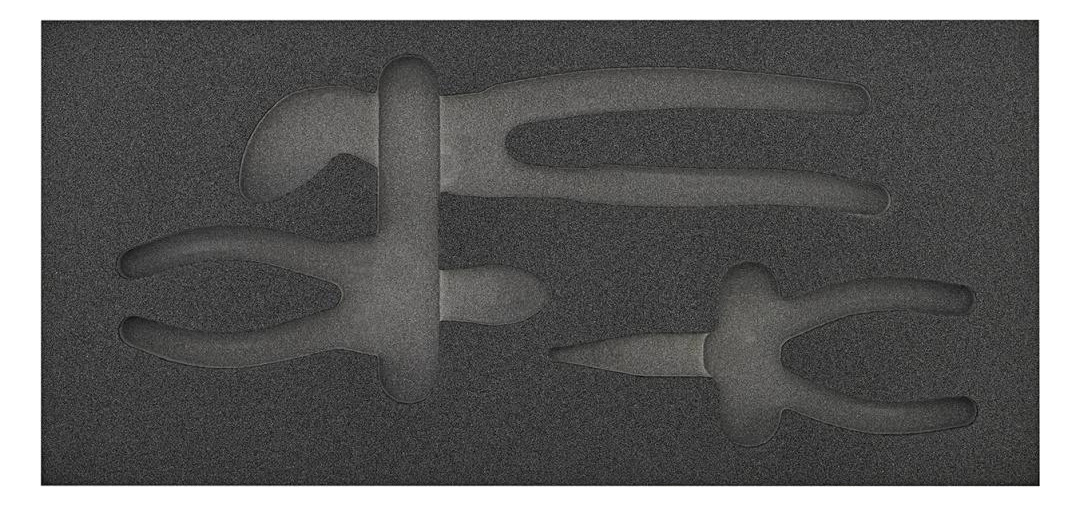 Bild Werkzeugmodul 1/3 leer Zangen Knipex - Neutral-0