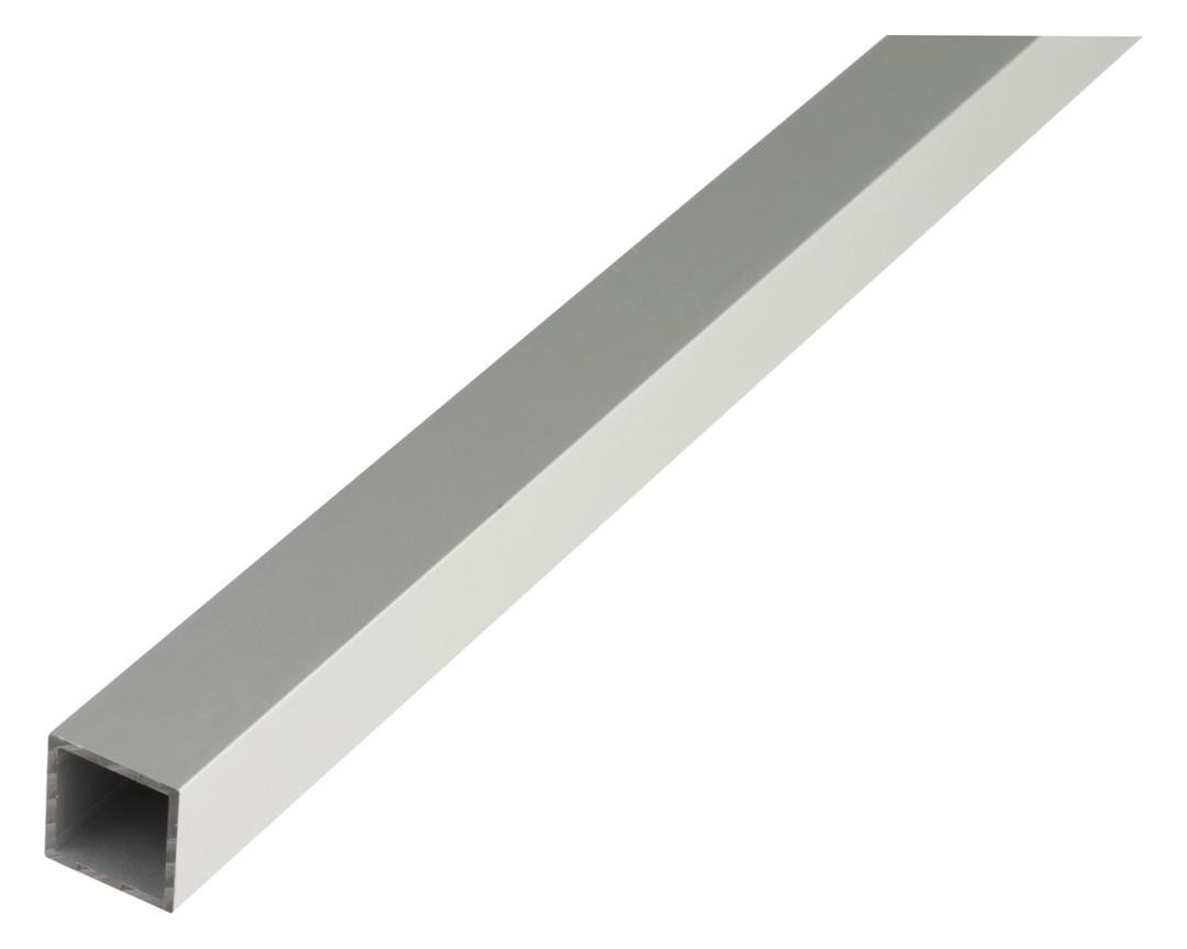 Bild Alu-Vierkantrohr 1000/15x 15x1mm silberf arbig GAH Alberts-0