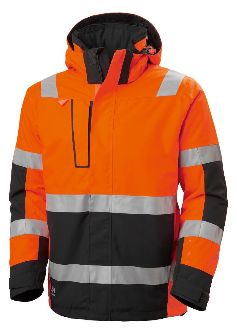 Bild Winterjacke ALNA, warnorange/ebony, Gr. M, Helly Hansen-0
