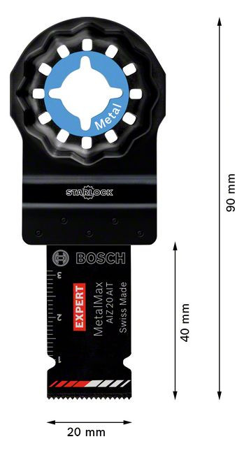 Bild HM-Tauchsägeblatt EXPERT AIZ 20 AIT Bosc h VE à 1 Stück Starlock - BOSCH-3