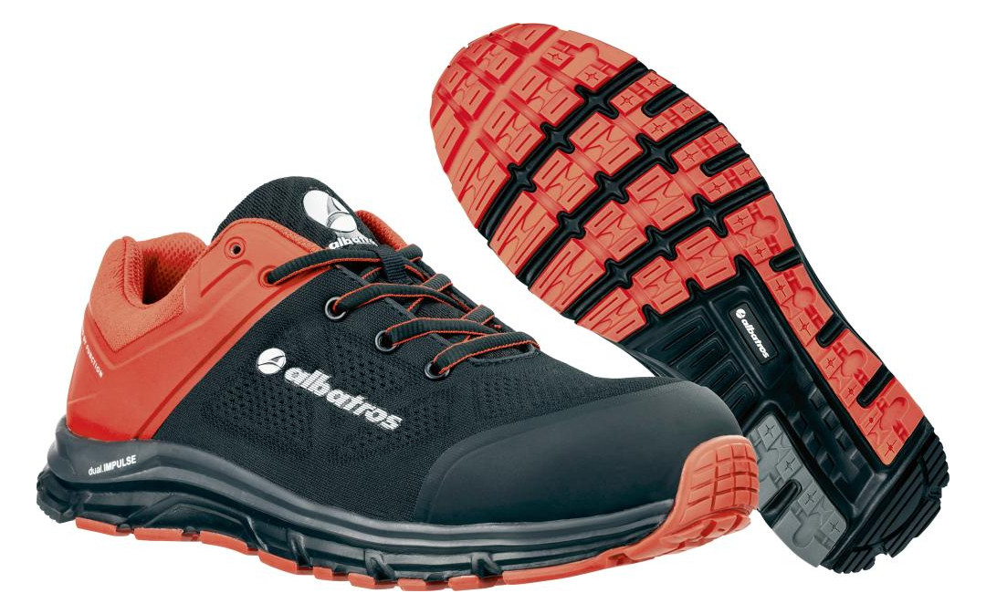 Bild Halbschuh LIFT RED IMPULSE LOW, ESD HRO SRA S1P, Gr. 43 - albatros-0