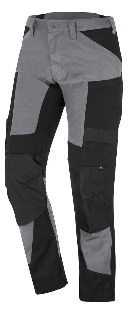 Bild Arbeitshose Leo Gr. 48, grau/schwarz FHB-1