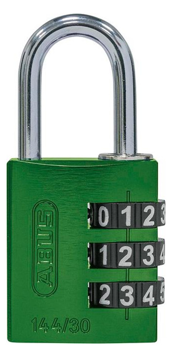 Bild Zahlen-Hangschloss 144/30 grün Lock-Tag - ABUS-0