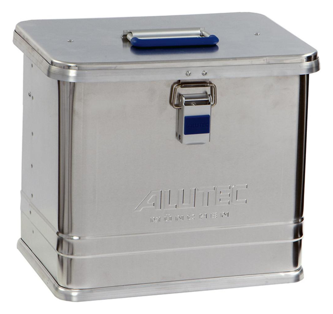 Bild Aluminiumbox COMFORT 27 Maße 350x245x315 mm Alutec Inhalt ca. 27 Liter - n.a.-0
