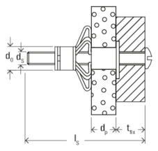Bild Hohlraum-Metalldübel HM 6x80 S Stahl,zn,Bohr-Ø:12mm - fischer-3
