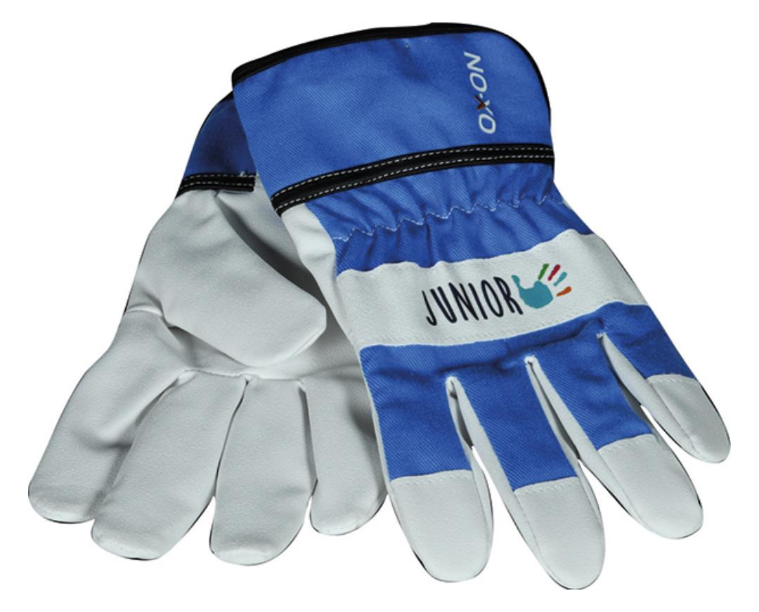 Bild Kinderhandschuh PU / Baumwolle blau 6-8 Jahre - OX-ON-0