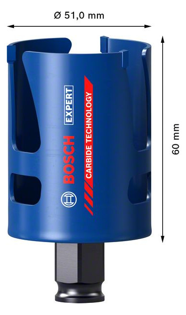 Bild Lochsäge EXPERT 51mm Bosch Carbide EXPER T Bosch-3