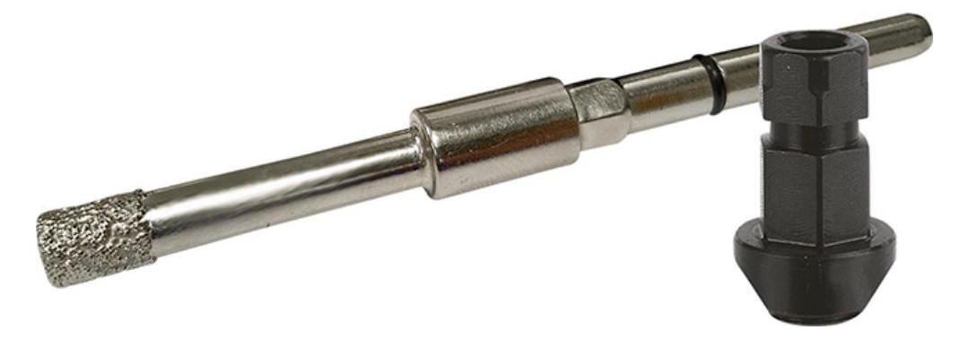 Bild MXqs Diamant Zentrier- bohrer mit Kühlwa chs Mandrex Mandrex - MANDREX Smart tools for every job-0