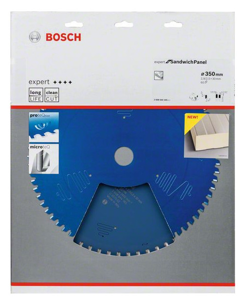 Bild HM Kreissägeblatt 350x2,9x30mm Z60 TF Bo sch Expert SandwichPanel - BOSCH-1