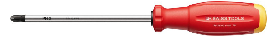 Bild Schraubendreher PH3x150mm SwissGrip EVO PB Swiss-0