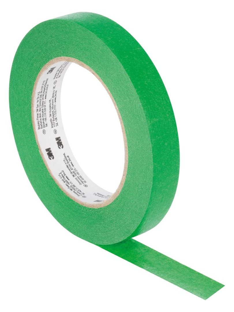 Bild 3M UV-beständ. Abdeckband 2814 grün 18mm x 50m, 0.12mm-0