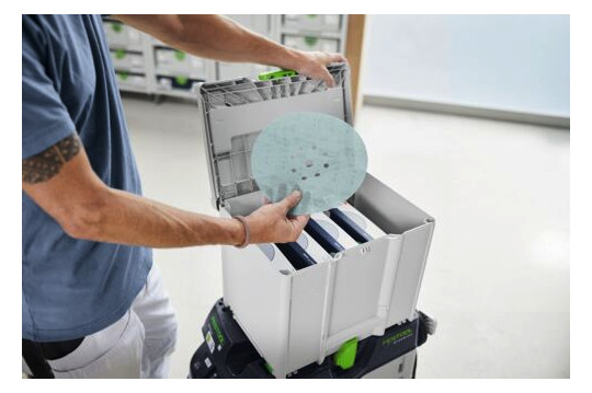 Bild Schleifmittel-Systainer³ Granat Net D225 GR NET SYS - Festool-5