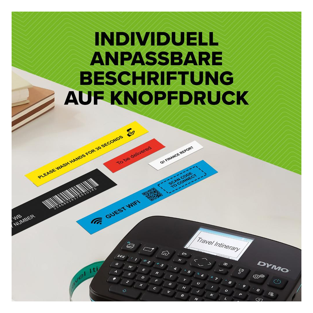 Bild DYMO LabelManager Exectiv 640 CB D1-Bänd er bis 24mm mit links Io.-Akku, Bluetooth-1