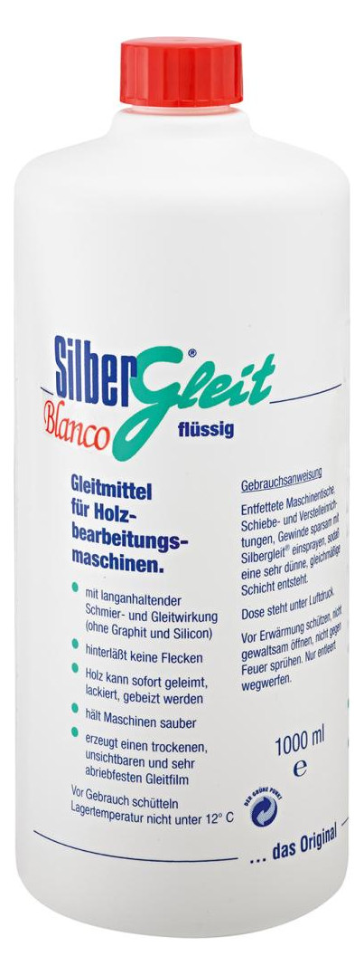 Bild Gleitmittel flüssig 1000ml Flasche Silbe rGleit Blanco - Silbergleit-0