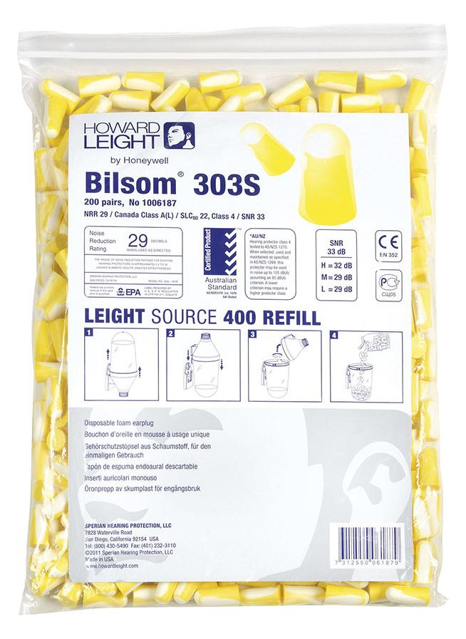 Bild Gehörschutzstöpsel Bilsom 303 L (20 Pack a 10 Paar) Honeywell-2