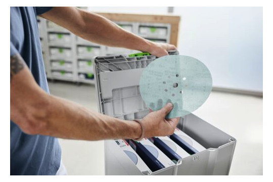 Bild Schleifmittel-Systainer³ Granat Net D225 GR NET SYS - Festool-1