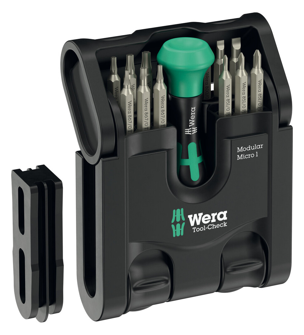 Bild Micro-Schraubendrehersatz 22-tlg. Tool-Check Modular Micro 1 - Wera-0