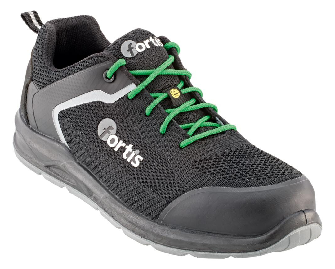 Bild Halbschuh MICHAEL, schwarz,S1PL, SR ESD, Gr. 44 FORTIS-5