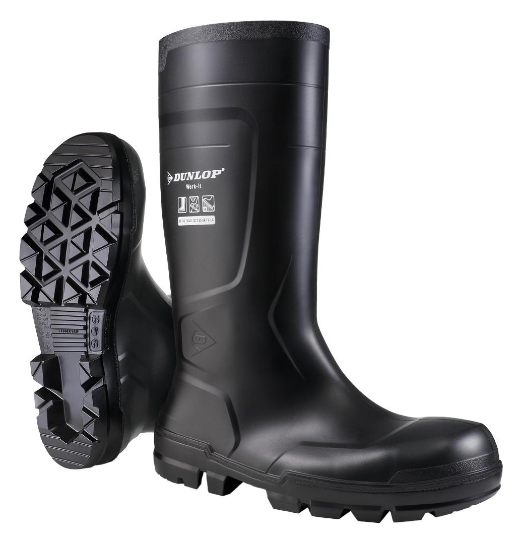 Bild Stiefel WORK-IT BLACK PVC SR LO LG S5 Gr .47 DUNLOP-0