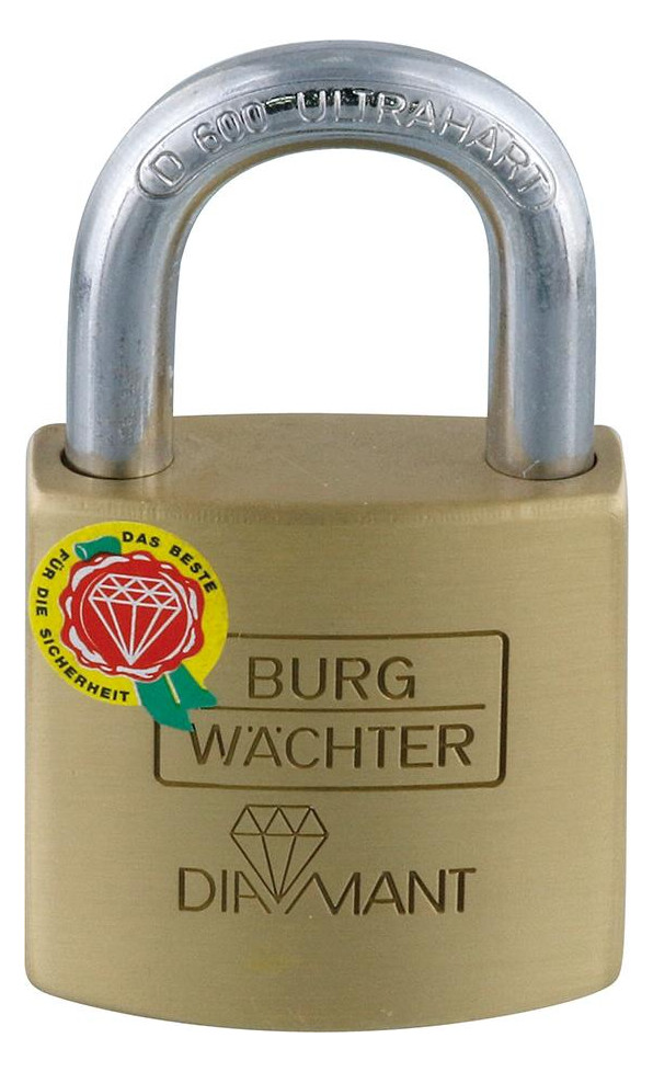 Bild Vorhangschloss Diamant D 600 40 verschiedenschließend - BURG WÄCHTER-0