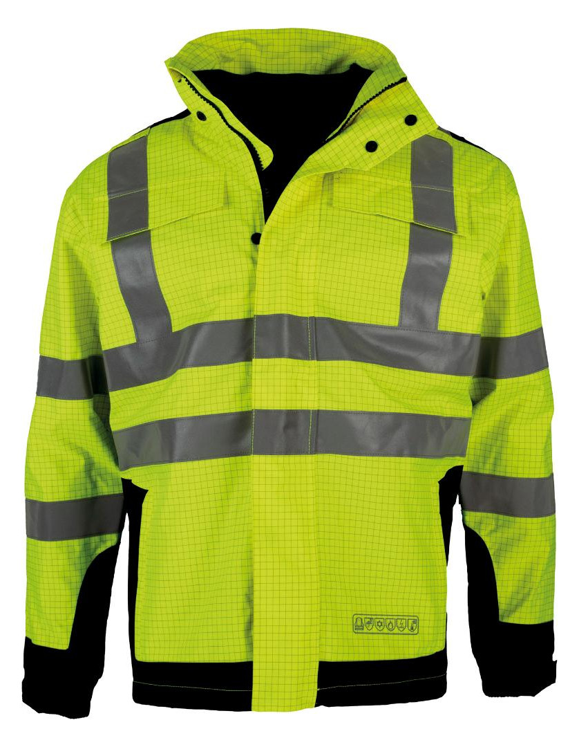 Bild Multinorm-Parka 3850G gelb/blau, Reflex, Gr. S Gr. S - n.a.-2