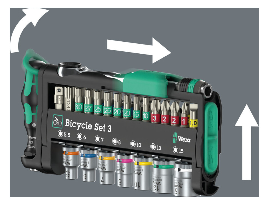 Bild Bit-Satz Tool-Check Bicycle Set 3 41-tlg. - Wera-2