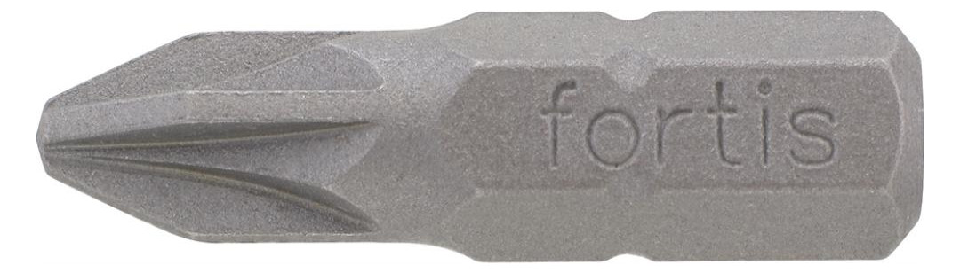 Bild Bit zähhart 1/4"" DIN3126 C6,3 PZ2x25mm 10er Pack FORTIS-0