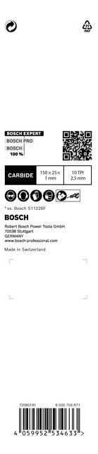 Bild Säbelsägeblatt Expert S 955 HHM Pack a 1 St Bosch-3