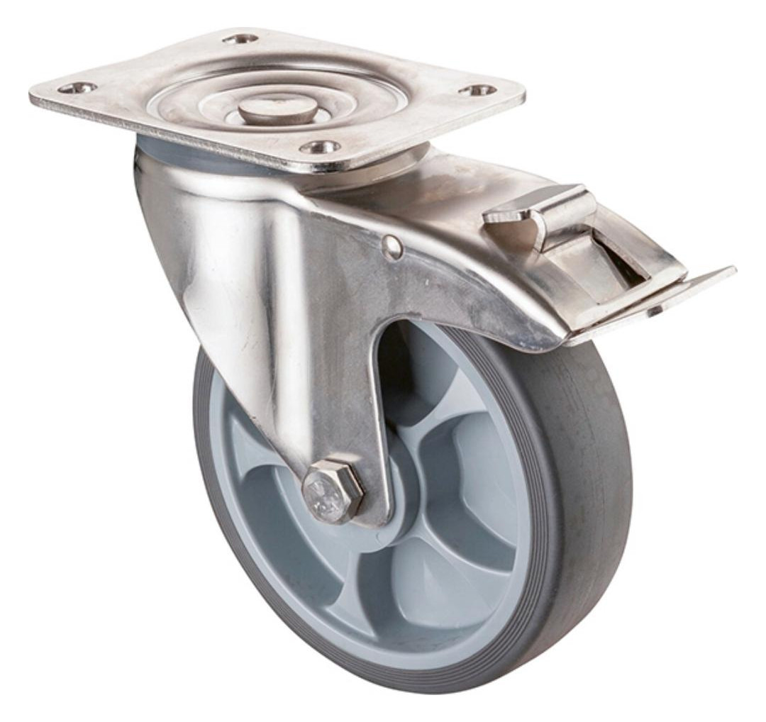 Bild Edelstahl Transportrolle H120.B43.160 - BS ROLLEN-0