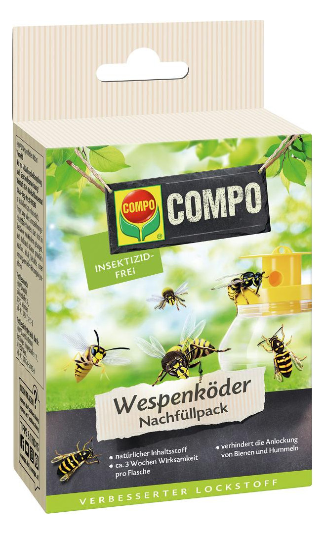 Bild Wespenköder Nachfüllpackung Inhalt: 2 St ück - COMPO-0