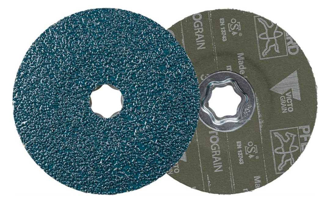 Bild Fiberschleifscheibe CC-FS 125mm STEEL VI CTOGRAIN K 36+ Pferd-0