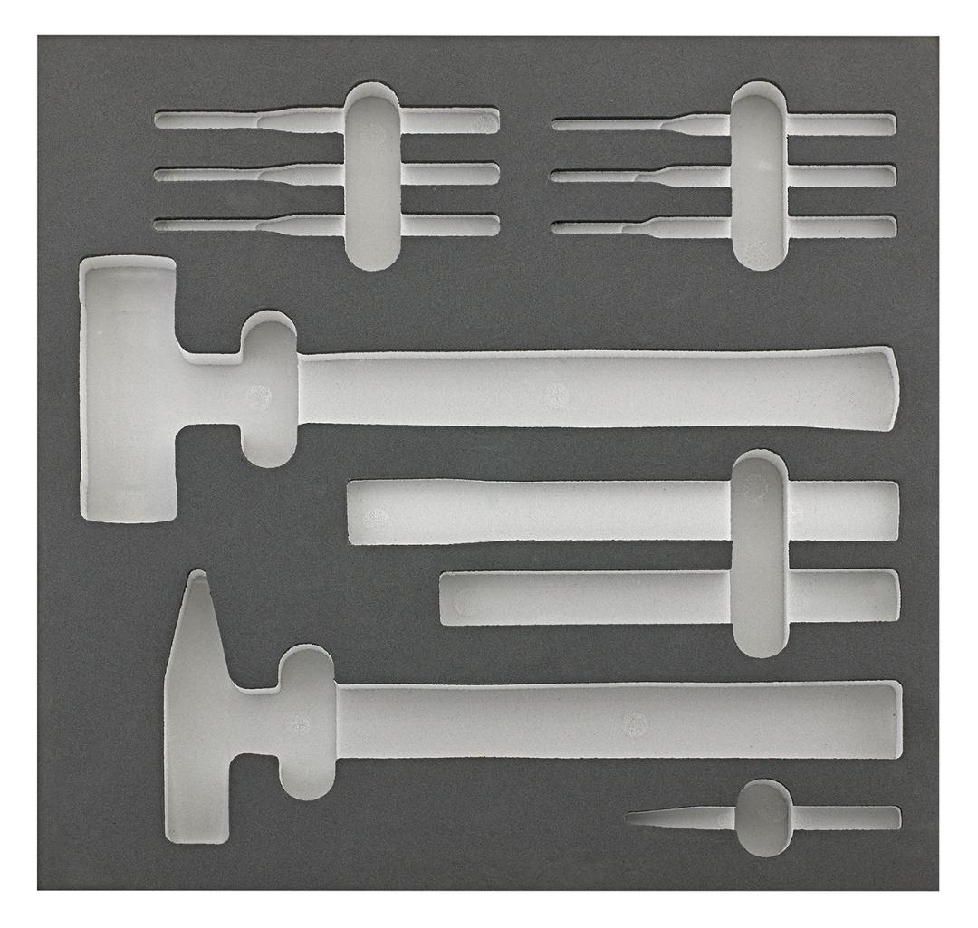 Bild Werkzeugmodul 2/3 leer Hammer und Meisse l FORTIS-0
